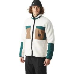 Veste De Ski|Polaire Homme<Picture Polaire Pmbton Zip Fleece Tofu Deep Water