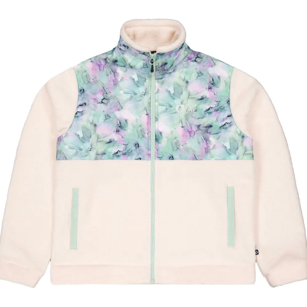 Polaire Femme|Veste De Ski<Picture Polaire Zelkova Printed Blurry Water Print