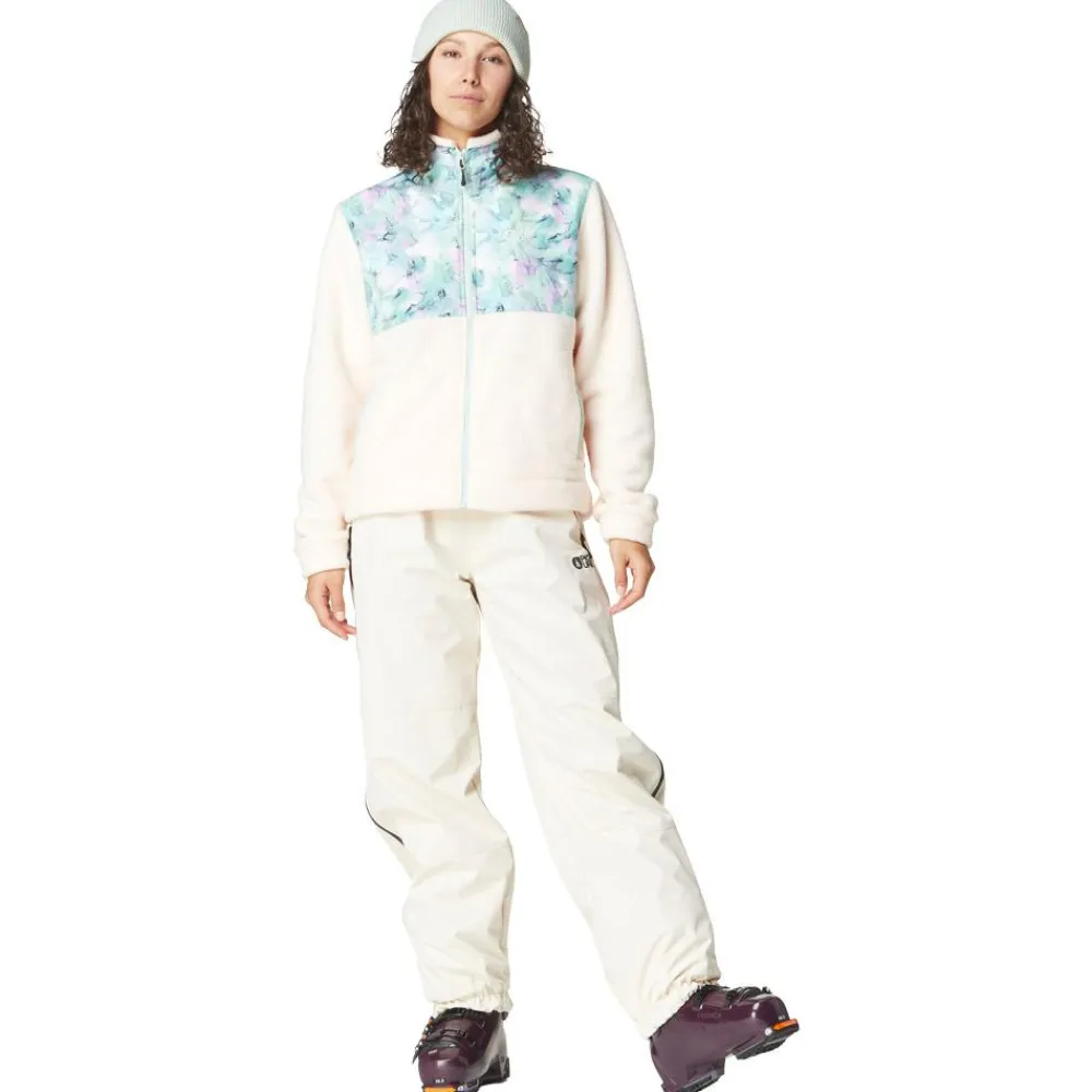 Polaire Femme|Veste De Ski<Picture Polaire Zelkova Printed Blurry Water Print