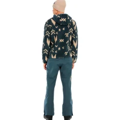 Polaire Homme|Veste De Ski<Protest Polaire Prtfoulden Outdoor Hoody Yale Blue