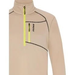Polaire Homme|Veste De Ski<Protest Polaire Prtkody 1/4 Zip Active Top BambooBeige