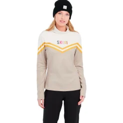 Polaire Femme|Veste De Ski<Protest Polaire Prtmerci 1/4 Zip Active Top BambooBeige