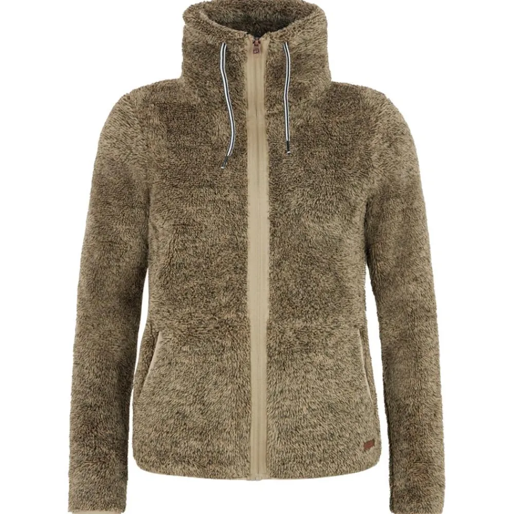 Veste De Ski|Polaire Femme<Protest Polaire RIRI Full Zip Top Bamboo Beige
