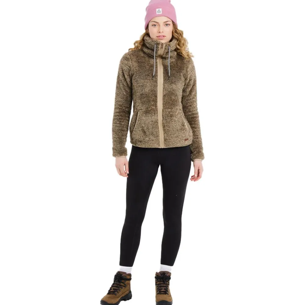 Veste De Ski|Polaire Femme<Protest Polaire RIRI Full Zip Top Bamboo Beige