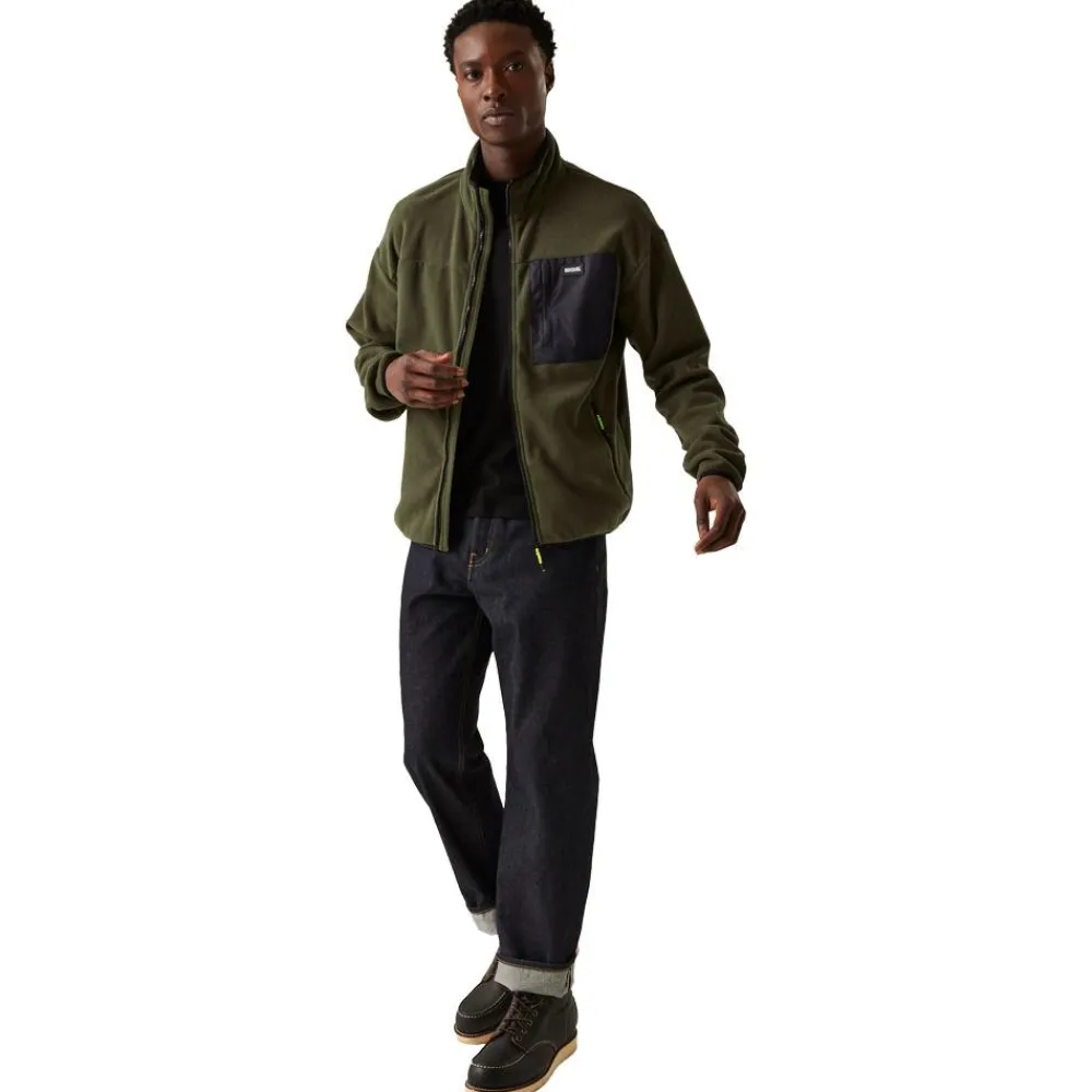 Polaire Homme|Veste De Ski<Regatta Polaire Frankie Full Zip Fleece Dark Khaki