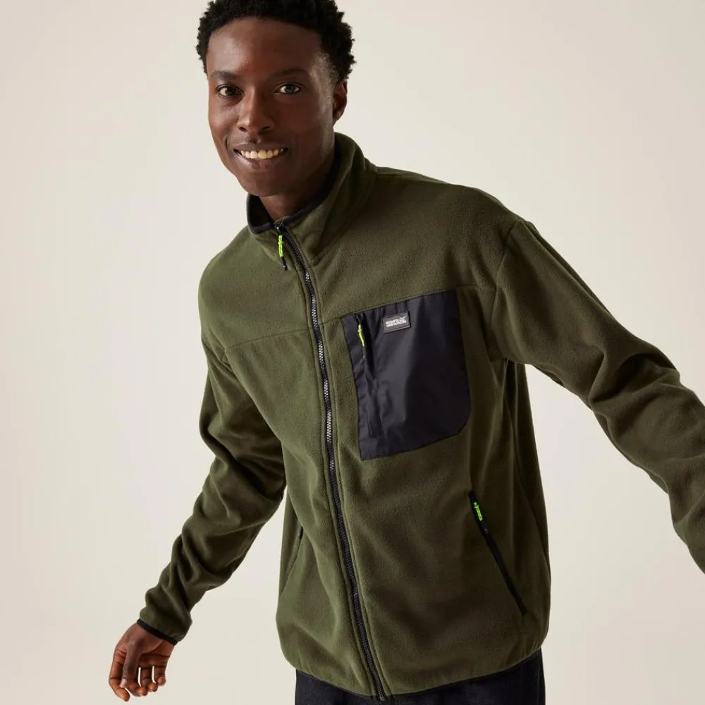 Polaire Homme|Veste De Ski<Regatta Polaire Frankie Full Zip Fleece Dark Khaki