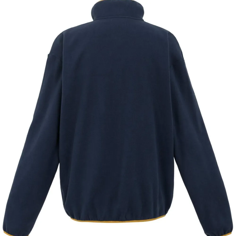 Hot Polaire Frankie Full Zip Fleece Navy Mustard Homme Polaire Homme|Veste De Ski