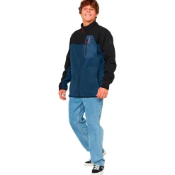 Best Polaire Anti Series Search Zip Crew Light Navy Homme Polaire Homme|Veste De Ski