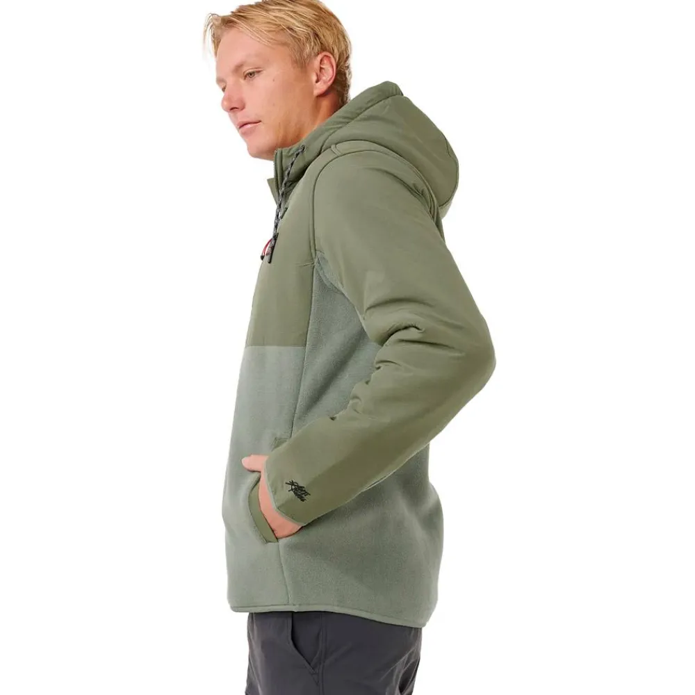 Polaire Homme|Veste De Ski<Rip Curl Polaire Anti Series Search Cactus Green