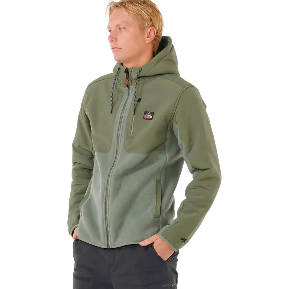Polaire Homme|Veste De Ski<Rip Curl Polaire Anti Series Search Cactus Green