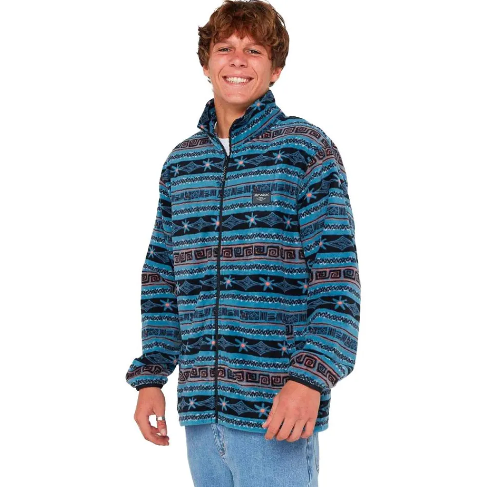 Polaire Homme|Veste De Ski<Rip Curl Polaire Fun Times Polar Fleece Storm Blue