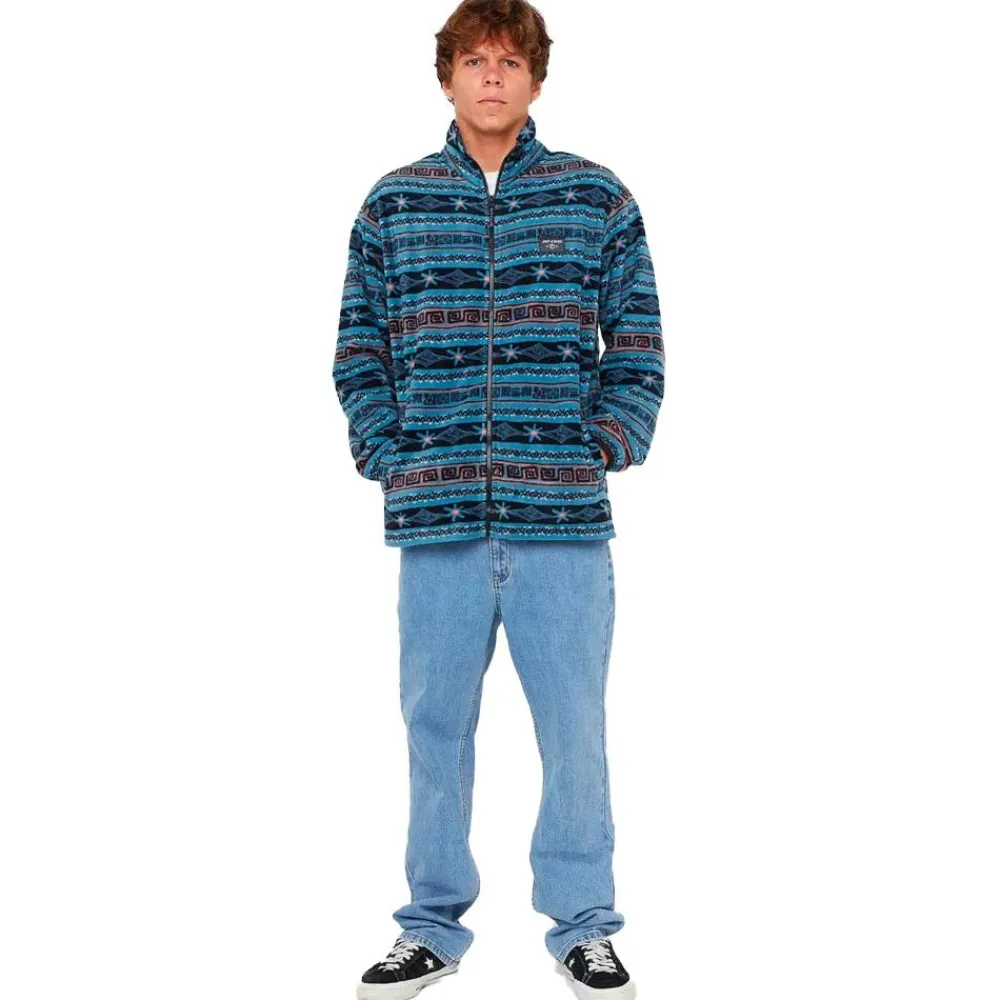 Polaire Homme|Veste De Ski<Rip Curl Polaire Fun Times Polar Fleece Storm Blue