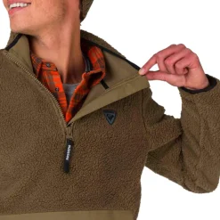 Hot Polaire Fleece Anorak Fig Homme Polaire Homme|Sweat - Pull - Poncho