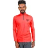 Polaire Homme|Veste De Ski<Rossignol Polaire New Hero Classique Half Zip Neon Red