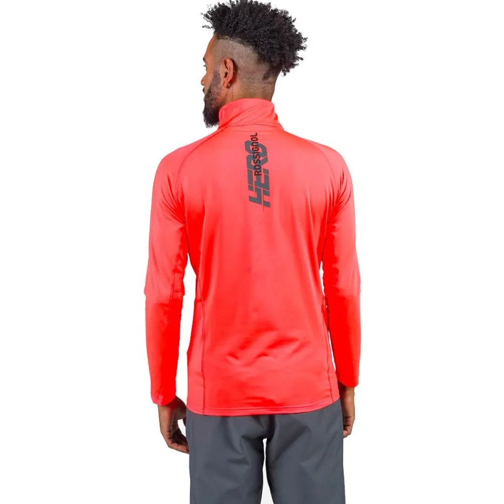 Polaire Homme|Veste De Ski<Rossignol Polaire New Hero Classique Half Zip Neon Red
