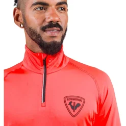 Polaire Homme|Veste De Ski<Rossignol Polaire New Hero Classique Half Zip Neon Red