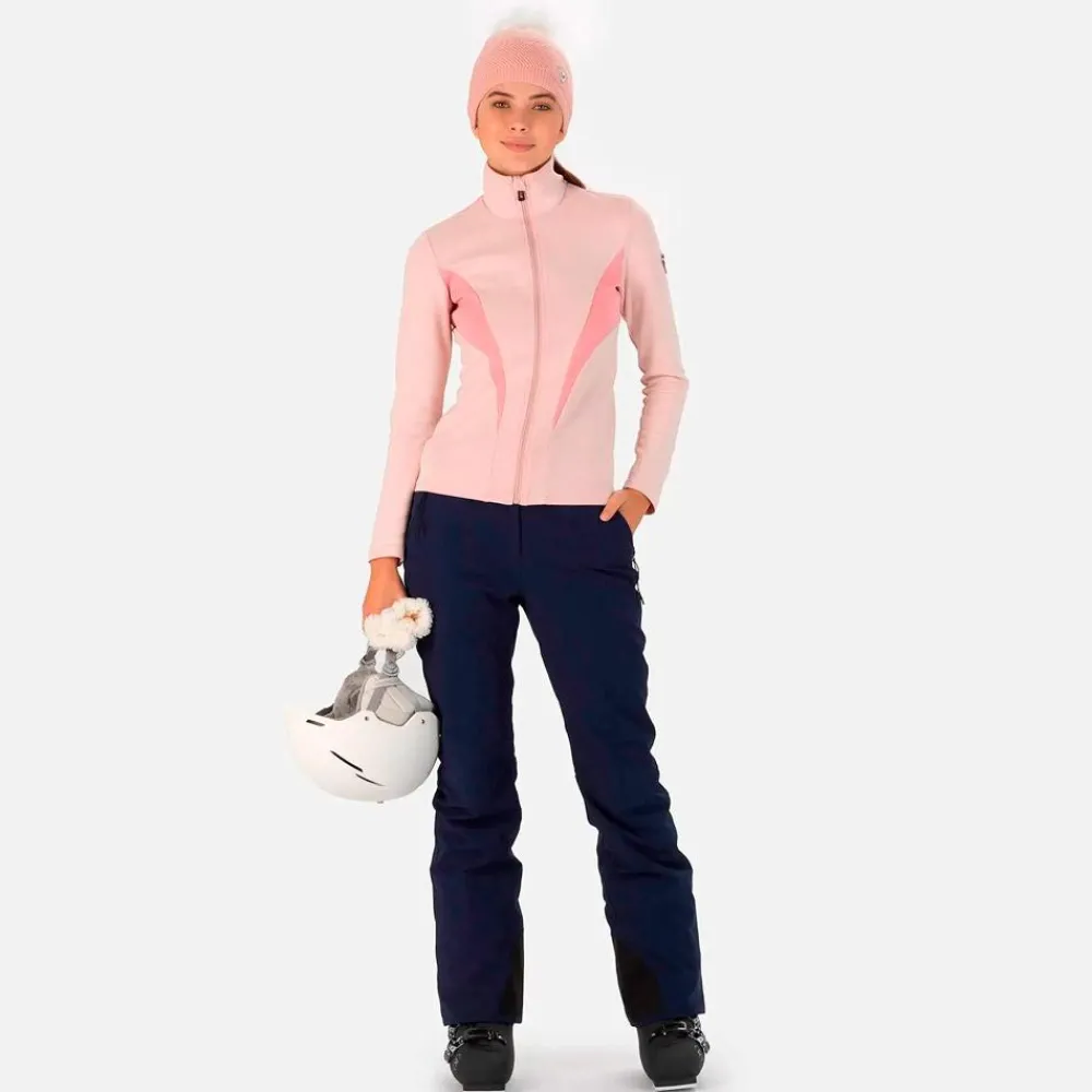 Polaire Femme|Veste De Ski<Rossignol Polaire W React Merino Fz Powder Pink
