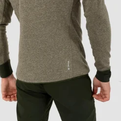 Online Polaire Puez 2 Dry M Hooded Full Zip Top Dark Olive Melange Homme Polaire Homme|Veste De Ski