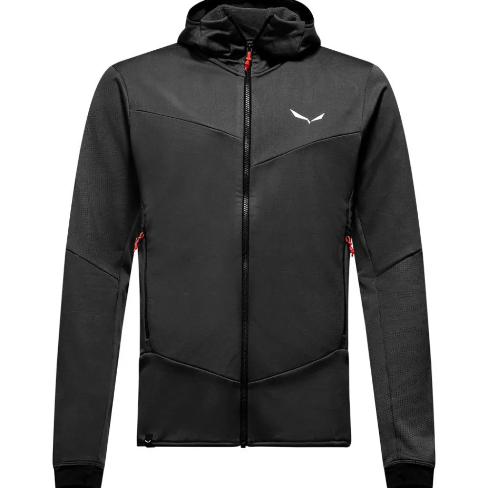 Veste De Ski|Polaire Homme<Salewa Polaire Sella Crevasse Hd Jacket M Black Out