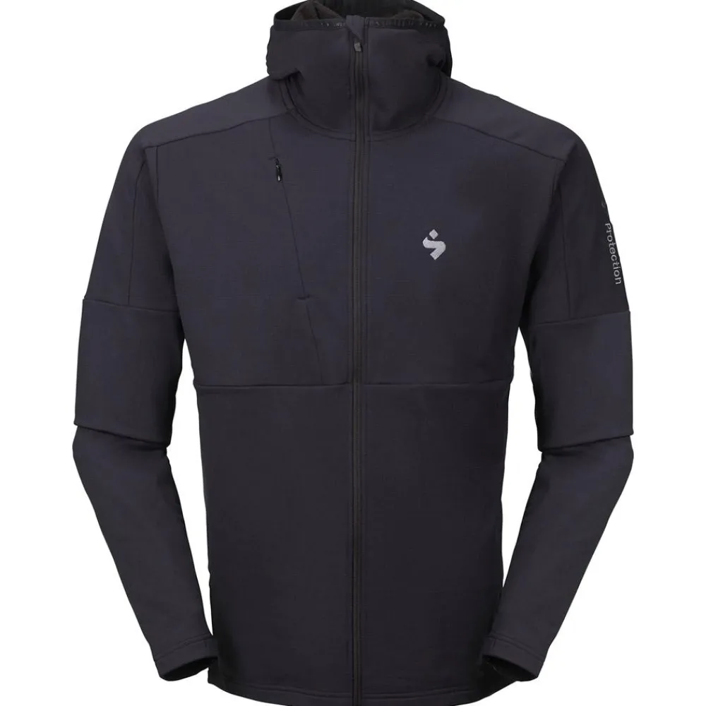 Outlet Polaire Crusader Polartec Midlayer Black Homme Polaire Homme|Veste De Ski