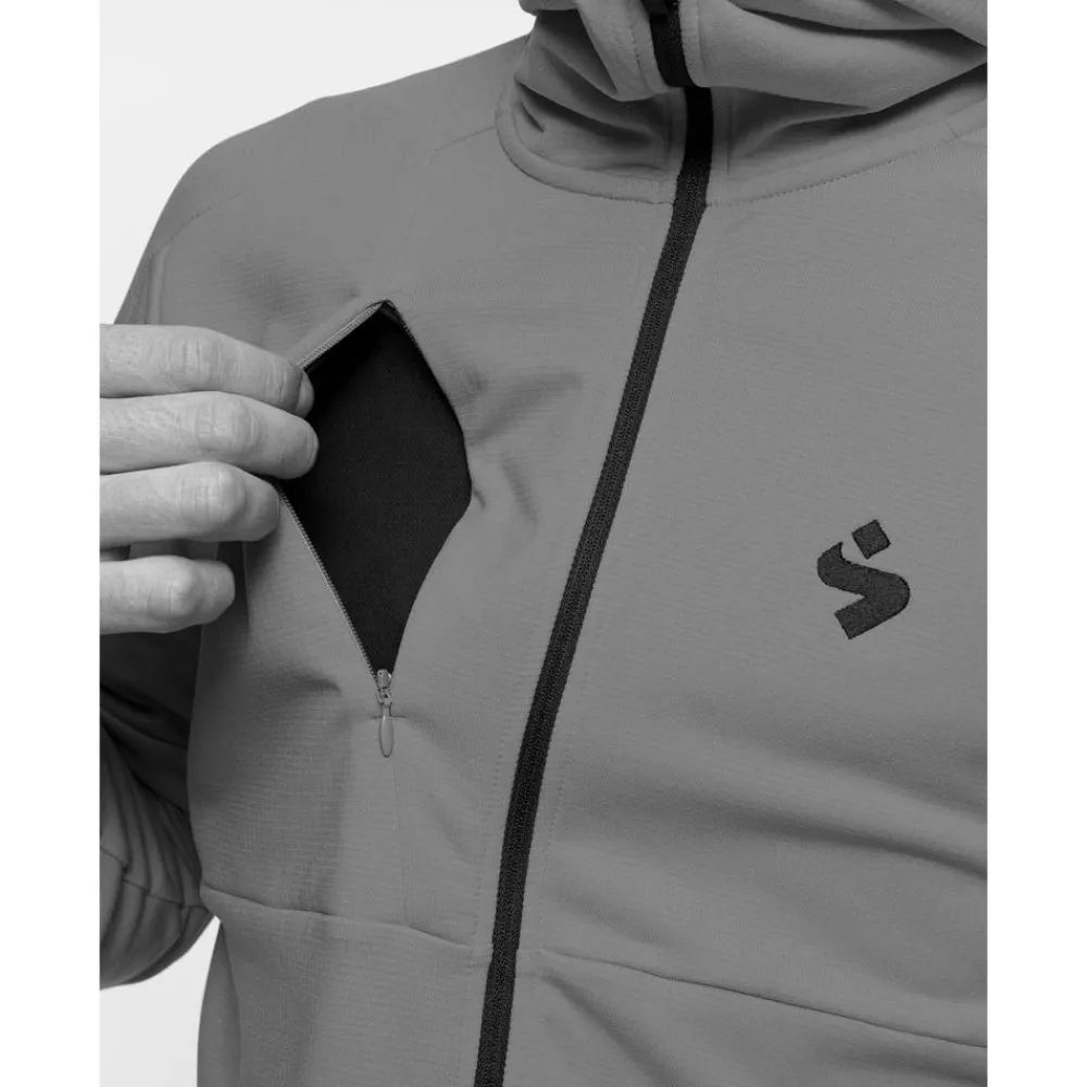 Outlet Polaire Crusader Polartec Midlayer Black Homme Polaire Homme|Veste De Ski