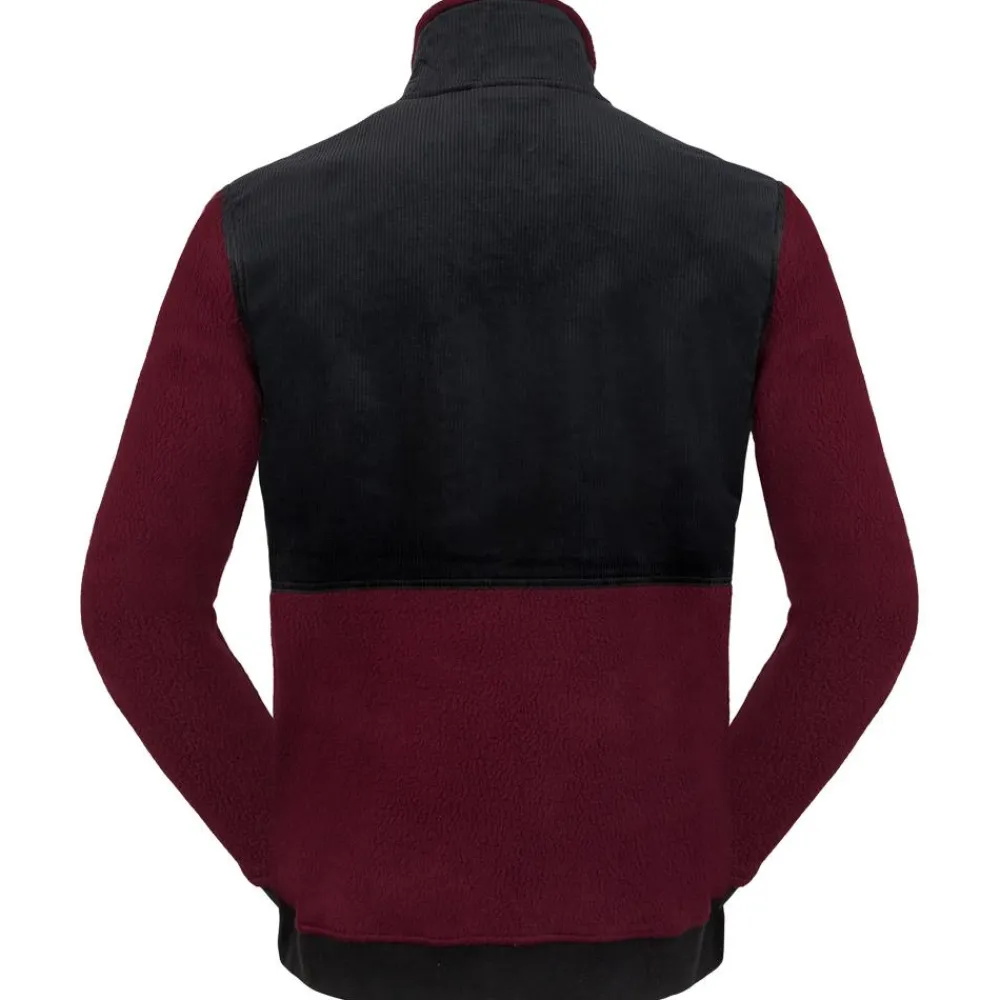 Sale Polaire Pile Fleece Jacket Red Wine Femme Polaire Femme|Polaire Homme