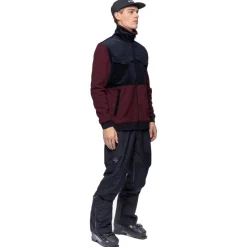 Sale Polaire Pile Fleece Jacket Red Wine Femme Polaire Femme|Polaire Homme