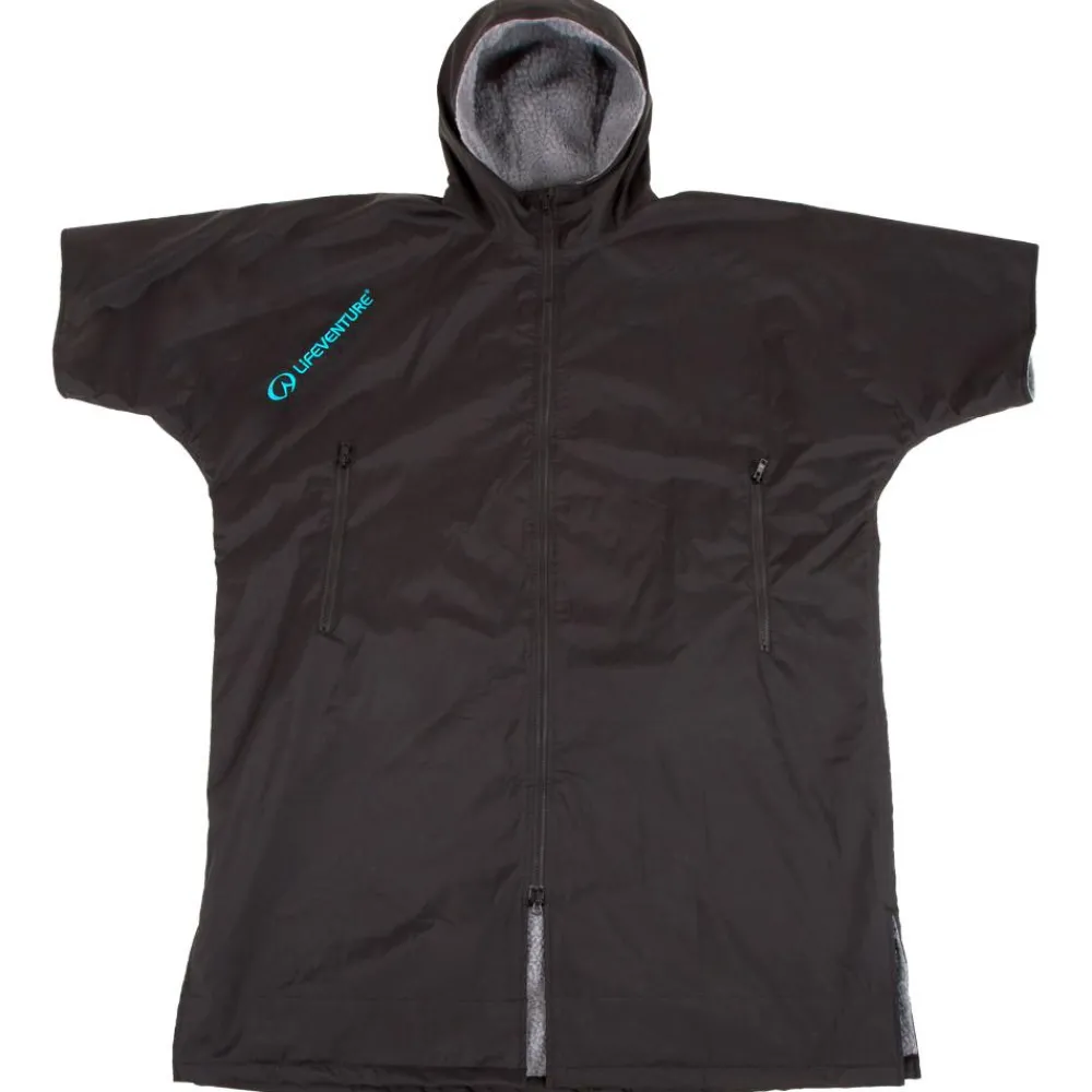 Poncho De Pluie|Veste Randonnée<Lifeventure Poncho de pluie Therma Robe Short Sleeved Black