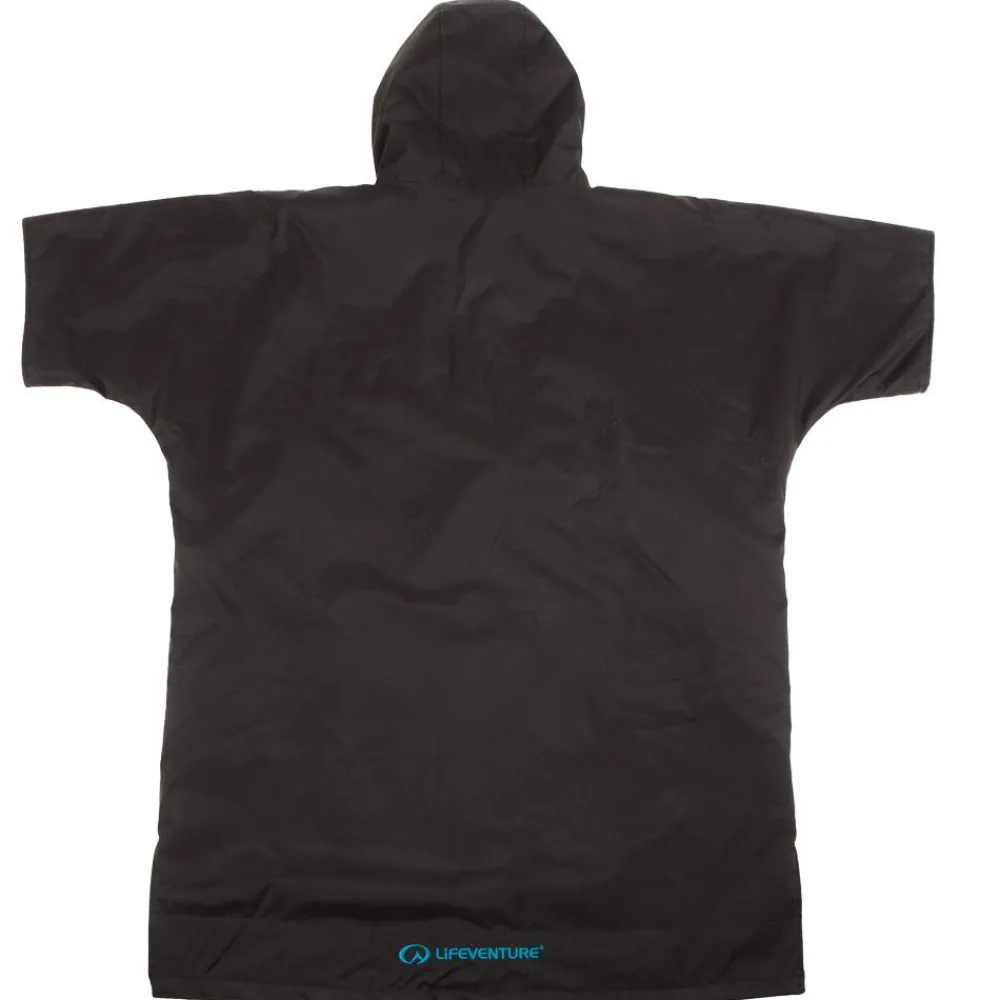 Poncho De Pluie|Veste Randonnée<Lifeventure Poncho de pluie Therma Robe Short Sleeved Black
