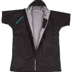 Poncho De Pluie|Veste Randonnée<Lifeventure Poncho de pluie Therma Robe Short Sleeved Black
