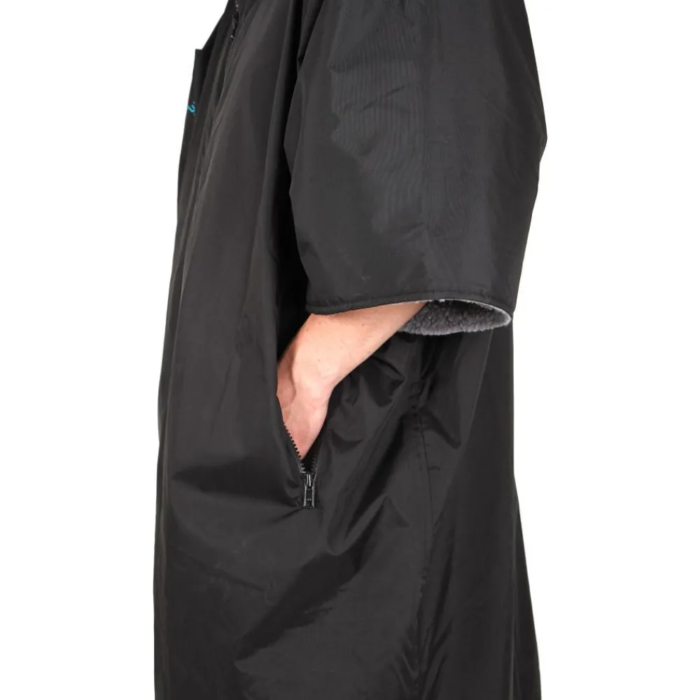 Poncho De Pluie|Veste Randonnée<Lifeventure Poncho de pluie Therma Robe Short Sleeved Black