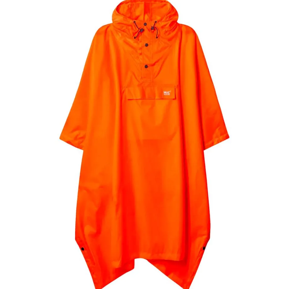 Poncho De Pluie|Veste Randonnée<MAC IN A SAC Poncho de pluie Mias Poncho Neon Orange