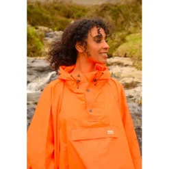 Poncho De Pluie|Veste Randonnée<MAC IN A SAC Poncho de pluie Mias Poncho Neon Orange