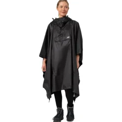 Online Poncho de pluie Mias Poncho Black Poncho De Pluie|Veste Randonnée