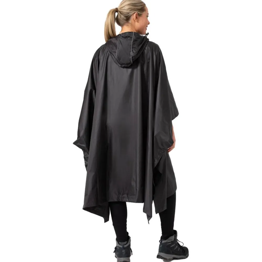 Online Poncho de pluie Mias Poncho Black Poncho De Pluie|Veste Randonnée