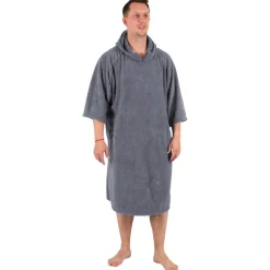 Clearance Poncho Changing Robes Warm Grey Sweat - Pull - Poncho