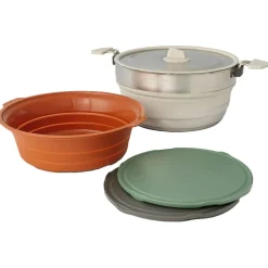 Sale Popote Detour Essentials Camp Kitchen Kit Multicolor Vaisselle Camping|Popote