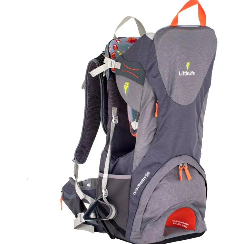 Clearance Porte-bébé Cross Country S4 Grey Porte-Bébé Randonnée