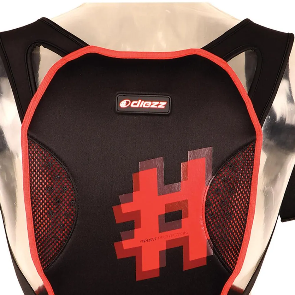 Clearance Protection dorsale Soft 2AC Adult Black Red Dorsale