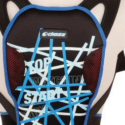 Dorsale<Diezz Protection dorsale Soft 2AC Junior Black Red