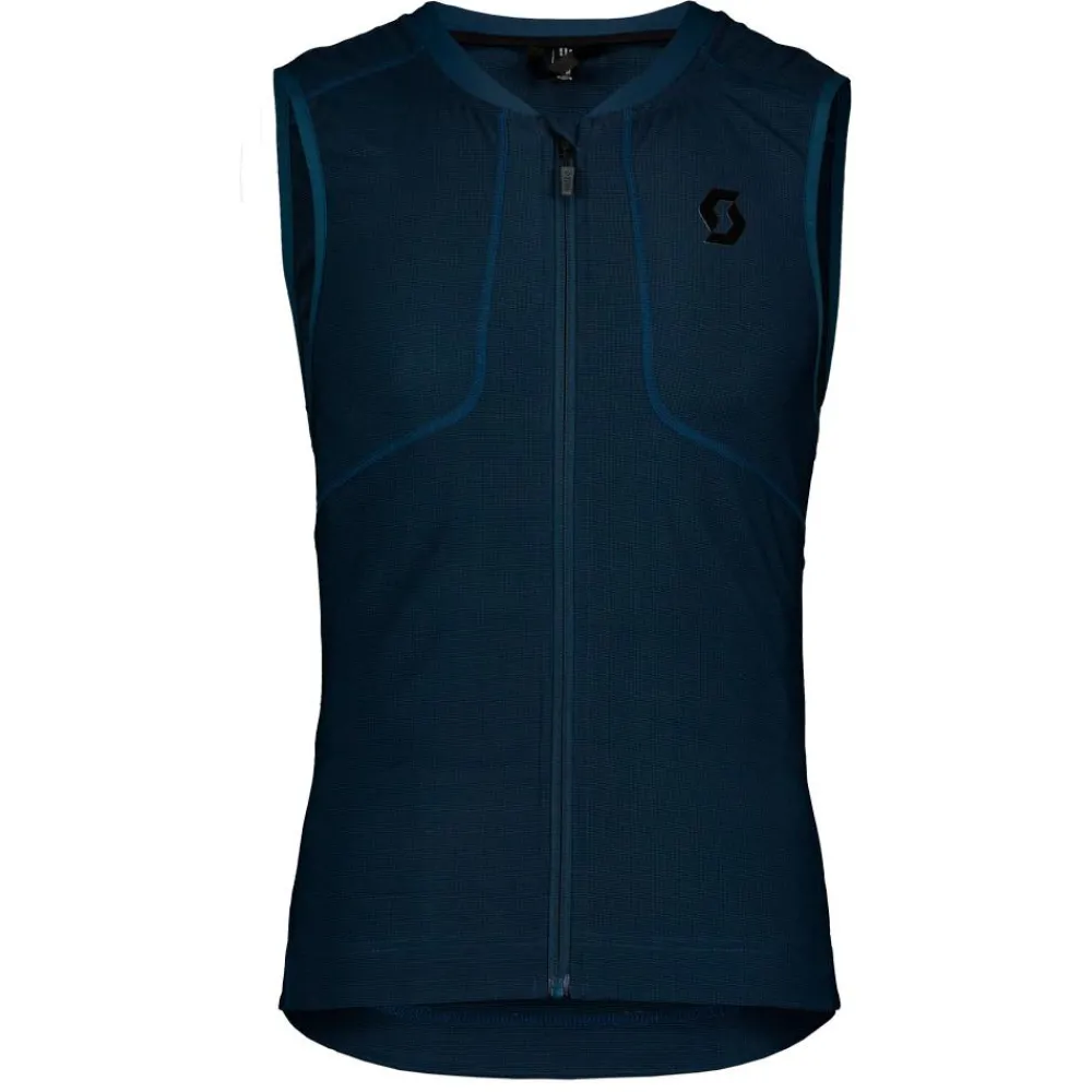 Dorsale<Scott Protection dorsale Airflex Men's Light Vest Protector Metal Blue