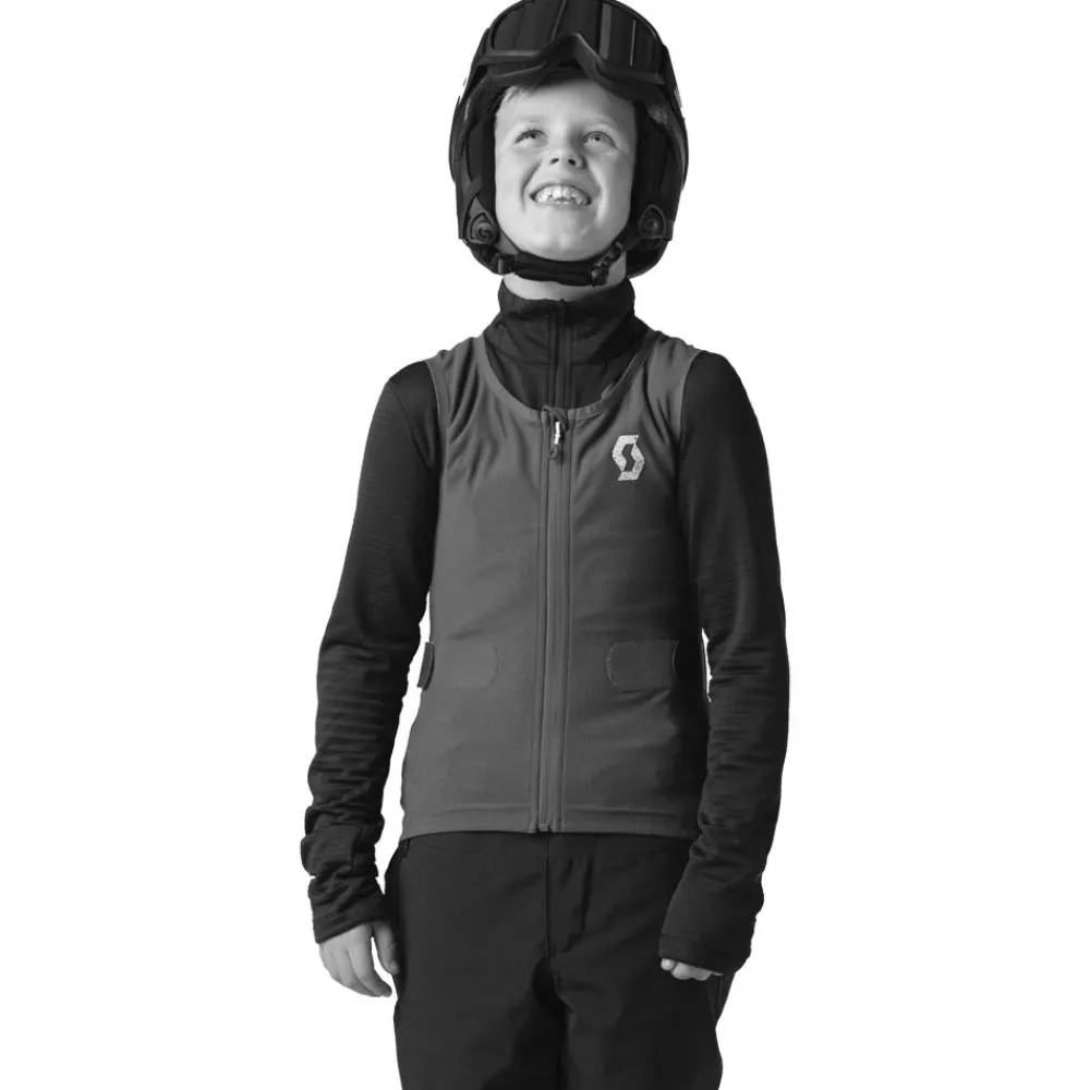 Dorsale<Scott Protection dorsale Vest Airflow Junior Fresh Green Dark Blue