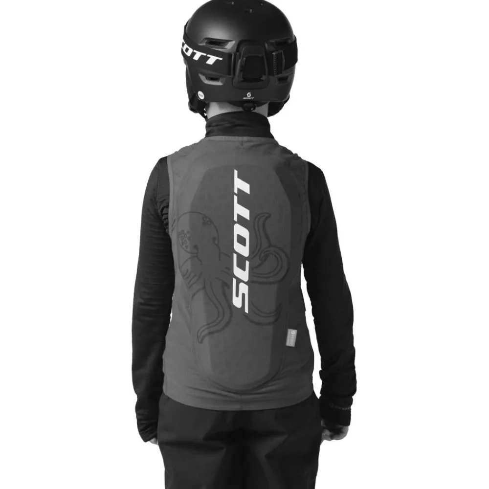 Dorsale<Scott Protection dorsale Vest Airflow Junior Fresh Green Dark Blue