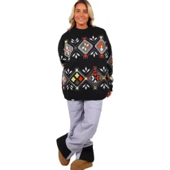 Sweat - Pull - Poncho<Oxbow Pull Q2Pohosnow Noir