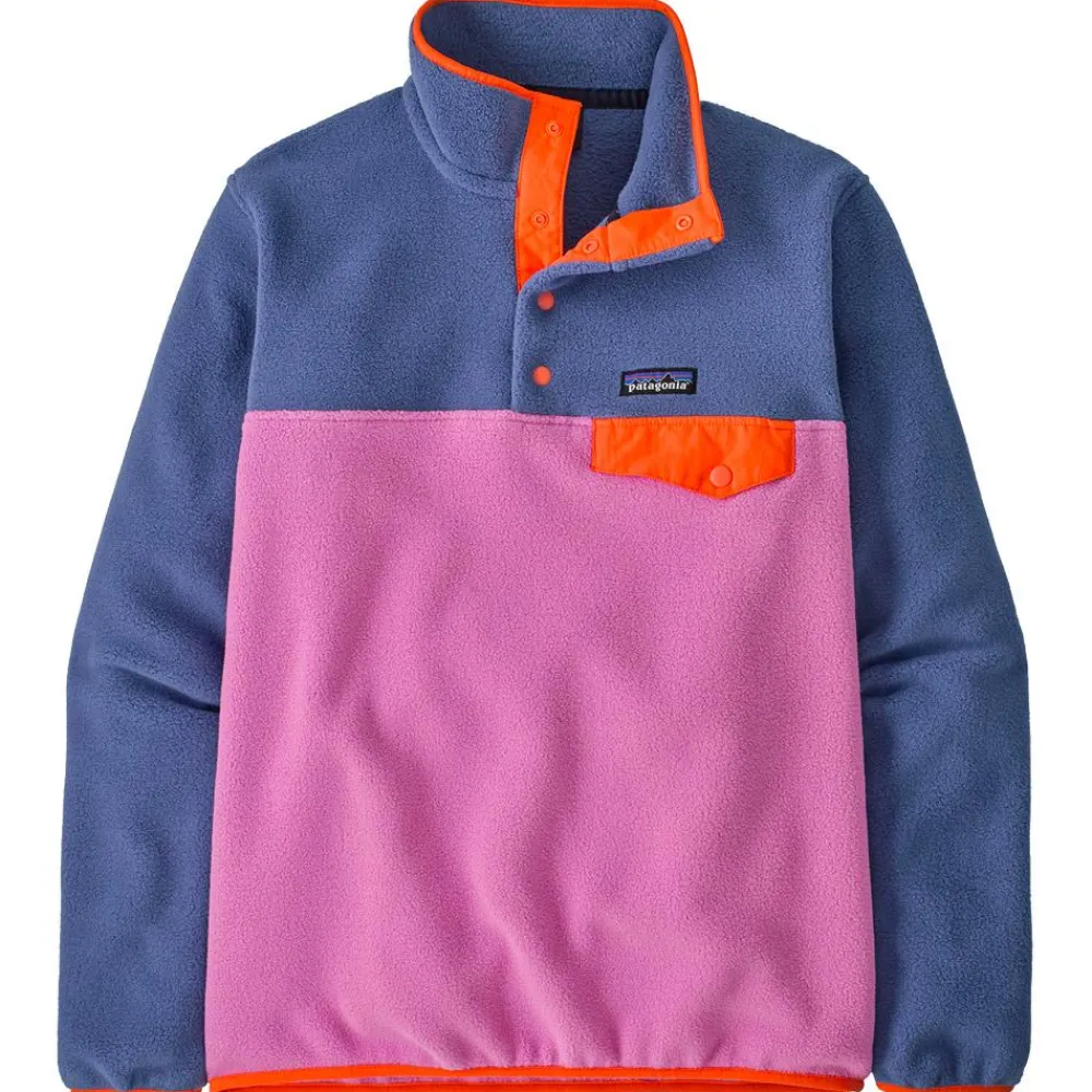 New Pull Women’s Lightweight Synchilla Snap-T Brisk Purple Femme Polaire Femme|Sweat - Pull - Poncho