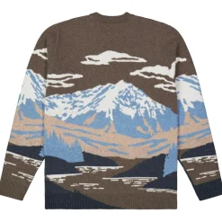 Pull Gibow Knit Sweater Cloudy Landscape Men Sweat - Pull - Poncho