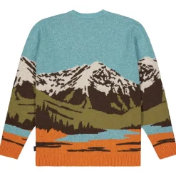 Sweat - Pull - Poncho<Picture Pull Gibow Knit Sweater Mountain
