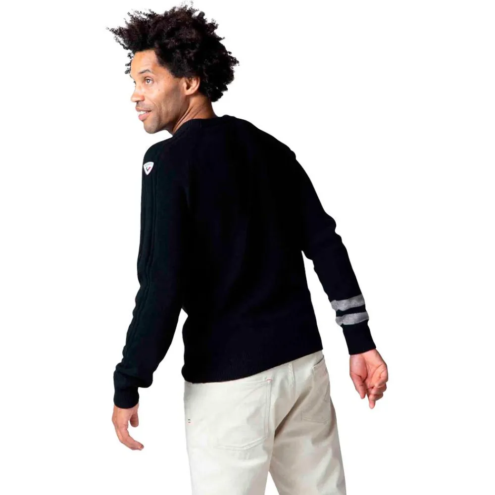 Best Pull Signature Knit Black Sweat - Pull - Poncho