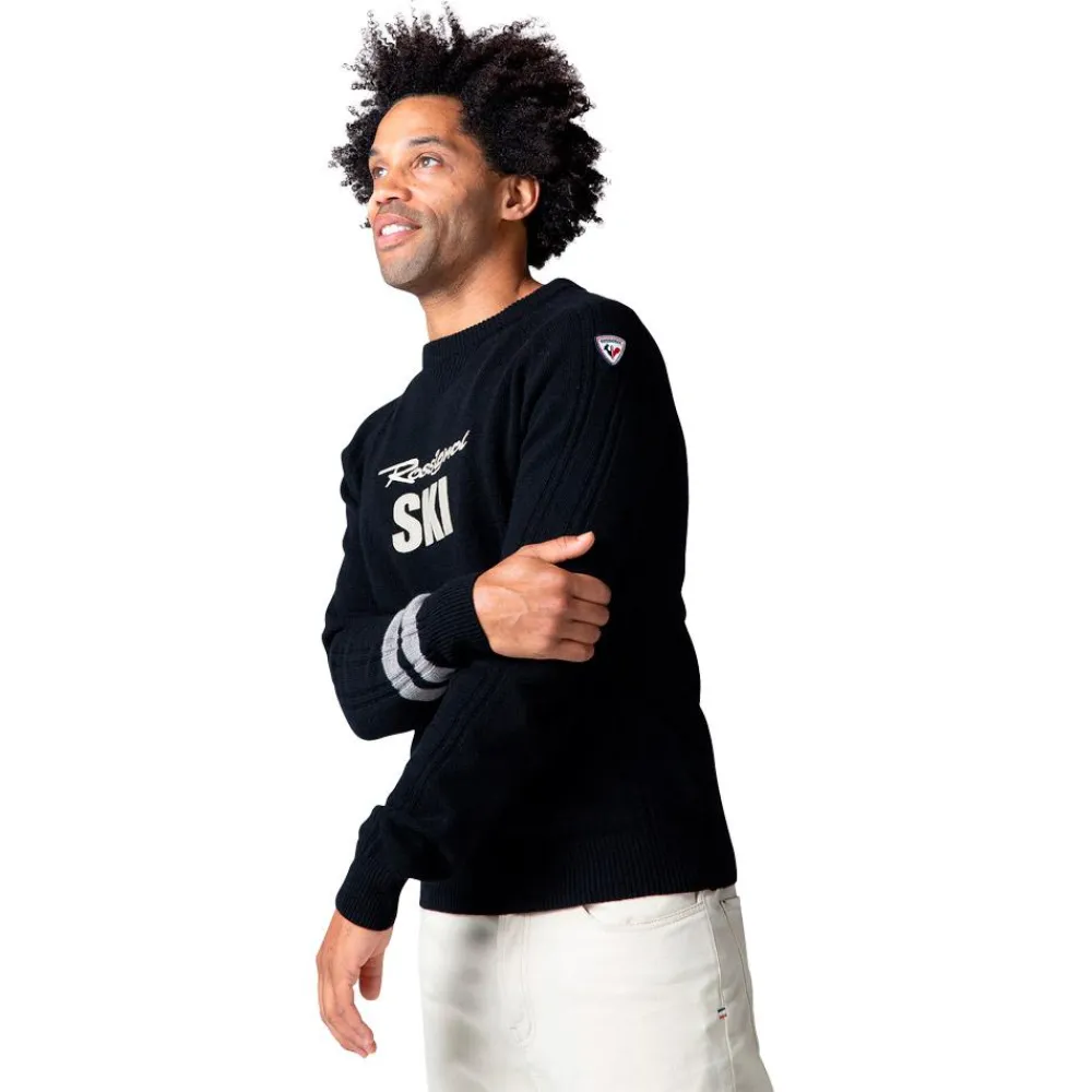 Best Pull Signature Knit Black Sweat - Pull - Poncho