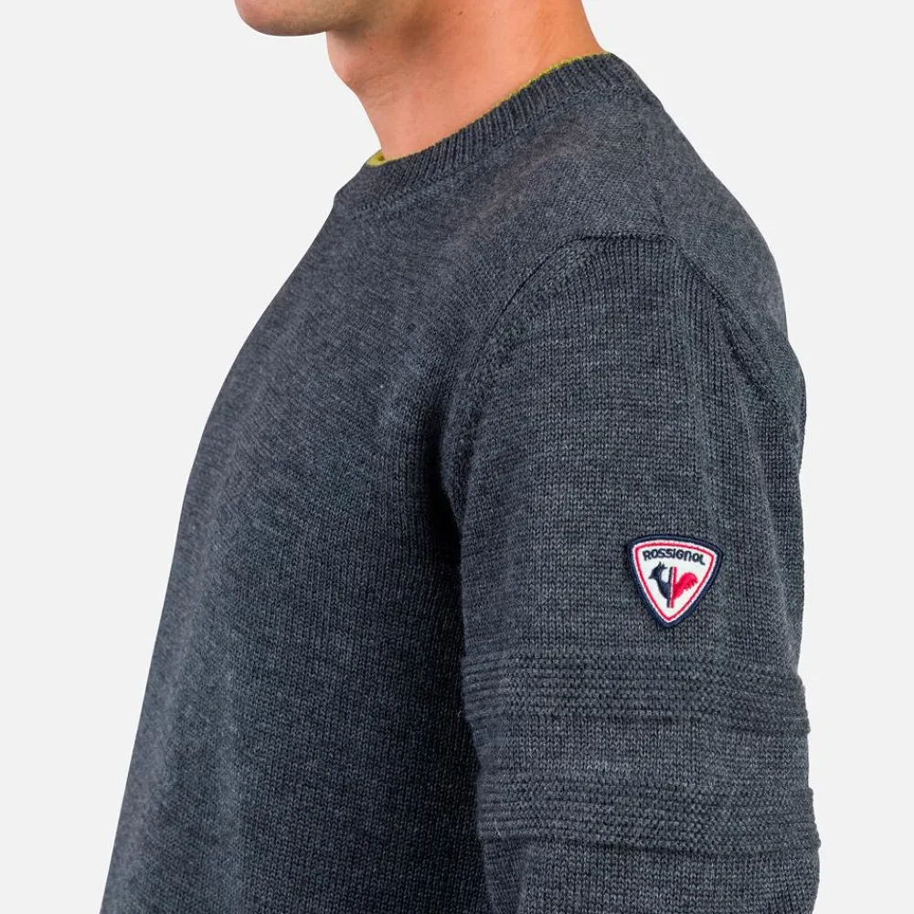 Sweat - Pull - Poncho<Rossignol Pull Stripe Rn Knit New Onyx Grey